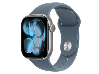 Apple Watch Series 11 42 mm S10 Series 11 Aluminiumgehäuse, Space Grau Grau günstig gebraucht kaufen