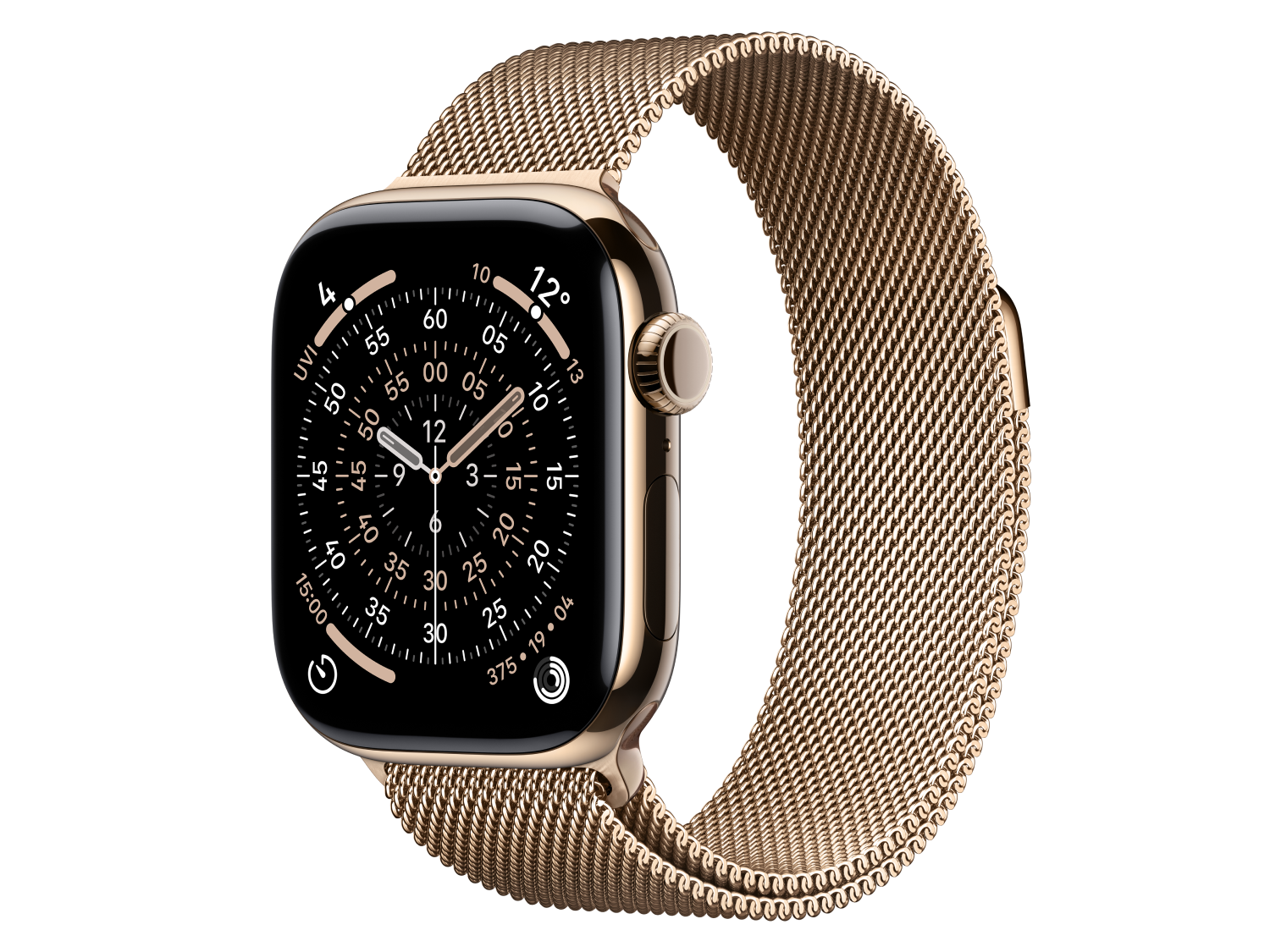 Apple Watch Series 11 42 mm S10 Series 11 Titangehäuse, Gold Gold günstig gebraucht kaufen