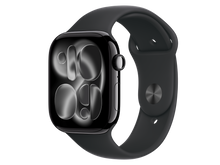 Apple Watch Series 11 46 mm S10 Series 11 Aluminiumgehäuse, Diamantschwarz Schwarz günstig gebraucht kaufen