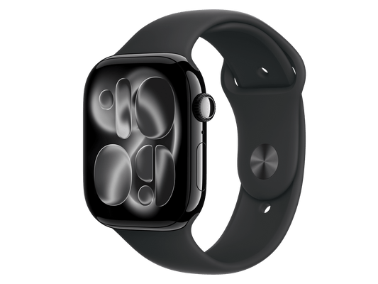 Apple Watch Series 11 46 mm S10 Series 11 Aluminiumgehäuse, Diamantschwarz Schwarz günstig gebraucht kaufen