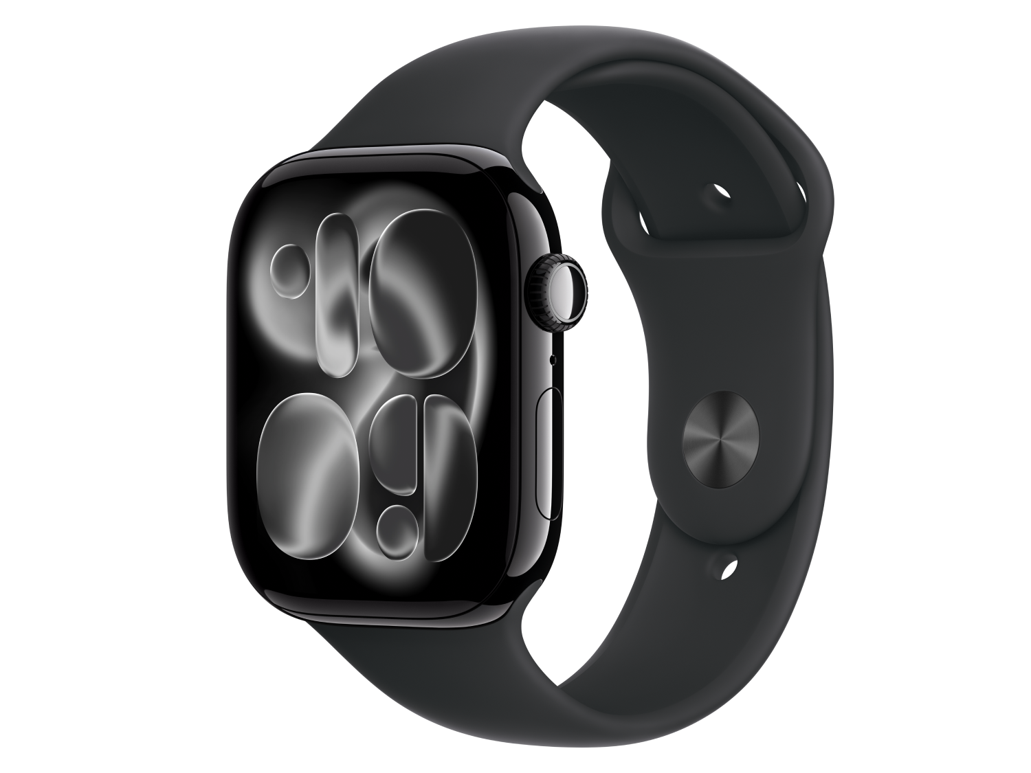 Apple Watch Series 11 46 mm S10 Series 11 Aluminiumgehäuse, Diamantschwarz Schwarz günstig gebraucht kaufen