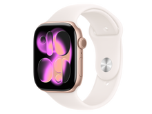 Apple Watch Series 11 46 mm S10 Series 11 Aluminiumgehäuse, Roségold Rosa günstig gebraucht kaufen