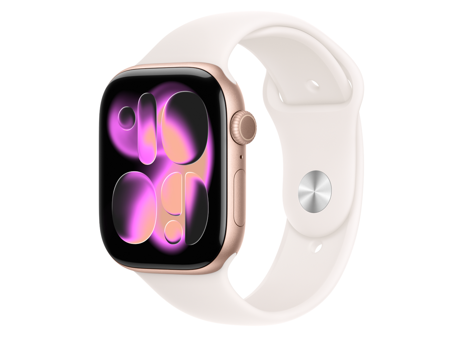 Apple Watch Series 11 46 mm S10 Series 11 Aluminiumgehäuse, Roségold Rosa günstig gebraucht kaufen