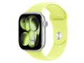 Apple Watch Series 11 GPS, 46 mm Aluminiumgehäuse, Silber, individuelles Armband