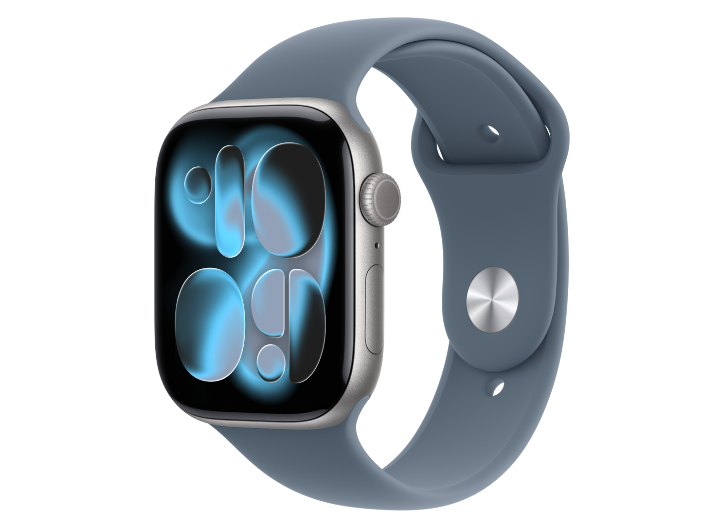 Apple Watch Series 11 46 mm S10 Series 11 Aluminiumgehäuse, Space Grau Grau günstig gebraucht kaufen