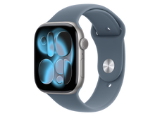 Apple Watch Series 11 46 mm S10 Series 11 Aluminiumgehäuse, Space Grau Grau günstig gebraucht kaufen