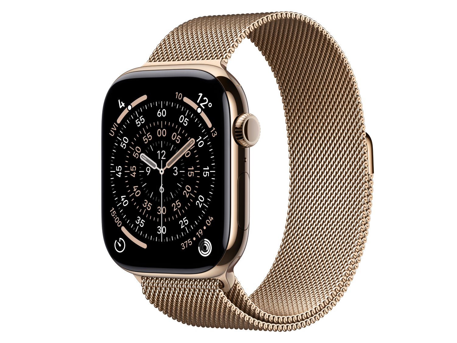 Apple Watch Series 11 46 mm S10 Series 11 Titangehäuse, Gold Gold günstig gebraucht kaufen