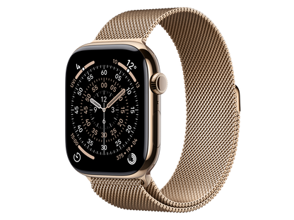 Apple Watch Series 11 46 mm S10 Series 11 Titangehäuse, Gold Gold günstig gebraucht kaufen