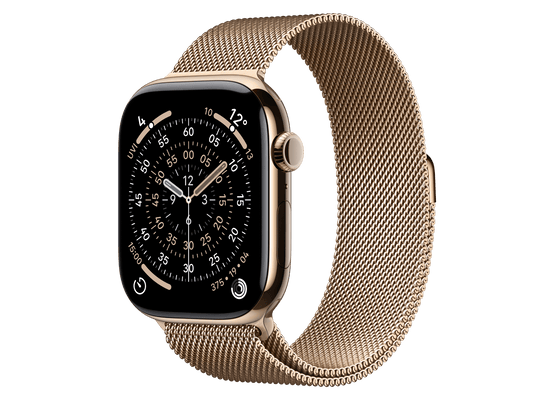 Apple Watch Series 11 46 mm S10 Series 11 Titangehäuse, Gold Gold günstig gebraucht kaufen