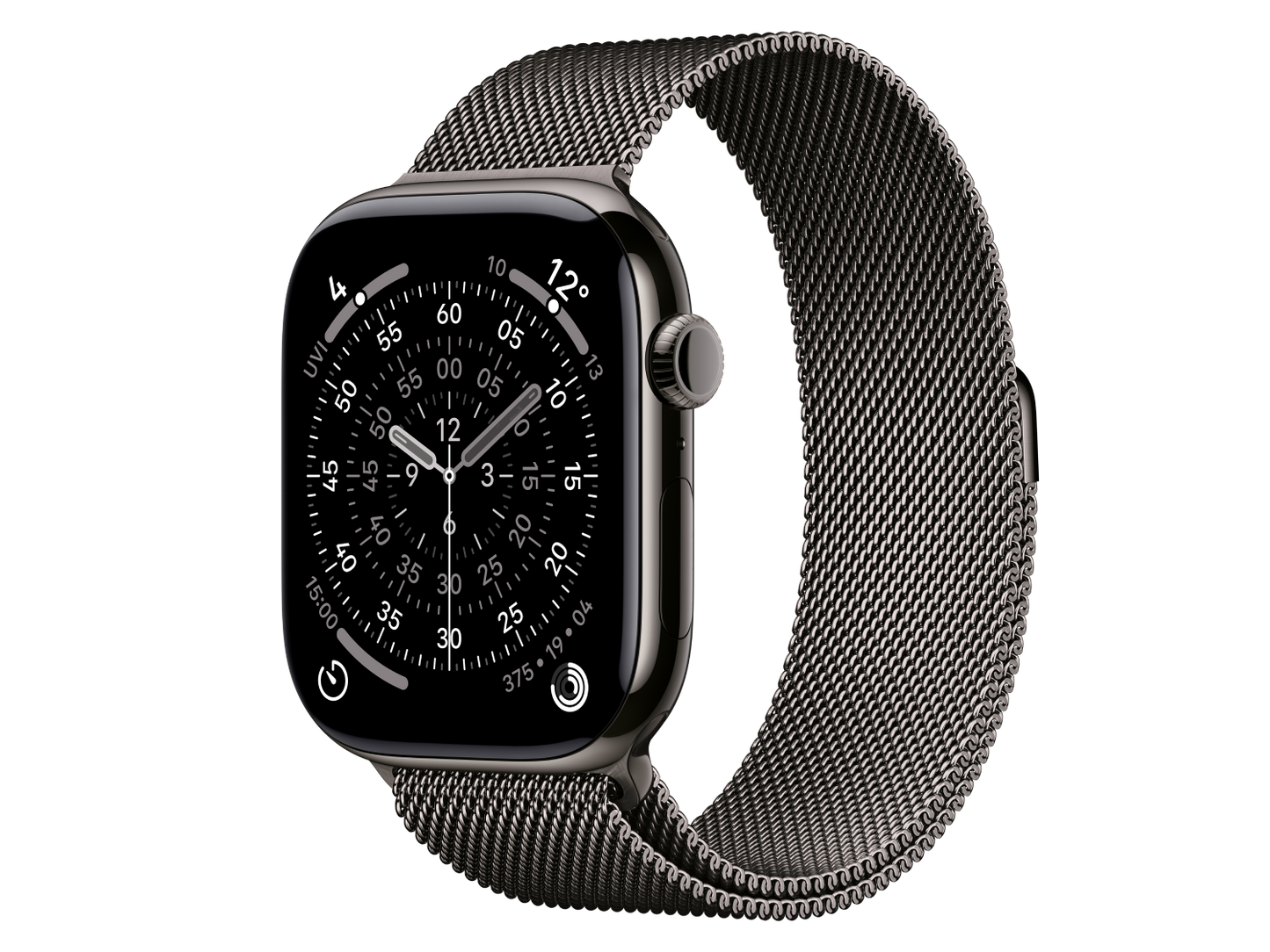 Apple Watch Series 11 46 mm S10 Series 11 Titangehäuse, Schiefer Schwarz günstig gebraucht kaufen