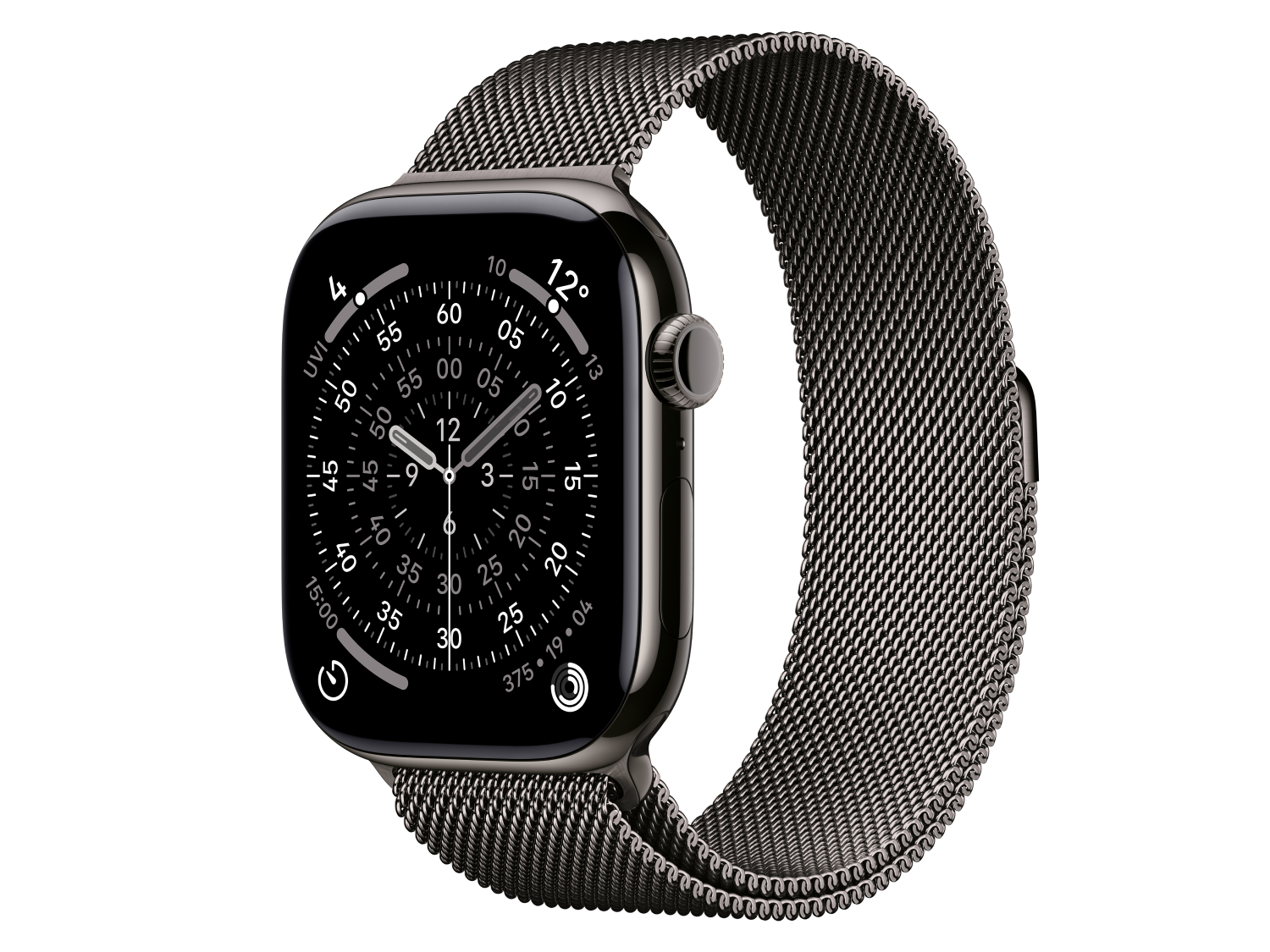 Apple Watch Series 11 46 mm S10 Series 11 Titangehäuse, Schiefer Schwarz günstig gebraucht kaufen