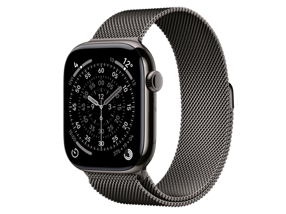 Apple Watch Series 11 46 mm S10 Series 11 Titangehäuse, Schiefer Schwarz günstig gebraucht kaufen