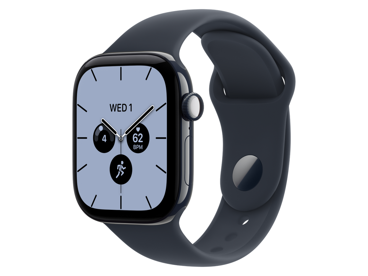 Apple Watch Series 12 GPS + Cellular, 42 mm Keramikgehäuse, Nachtblau, individuelles Armband kaufen