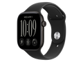 Apple Watch Series 12 GPS + Cellular, cassa in alluminio da 46 mm, Nero, cinturino personalizzato