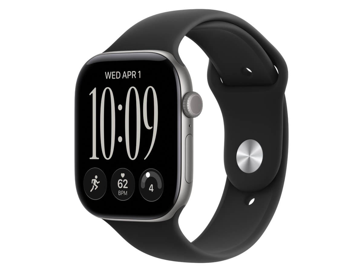 Apple Watch Series 12 GPS + Cellular, 46 mm Aluminiumgehäuse, Space Grau, individuelles Armband kaufen