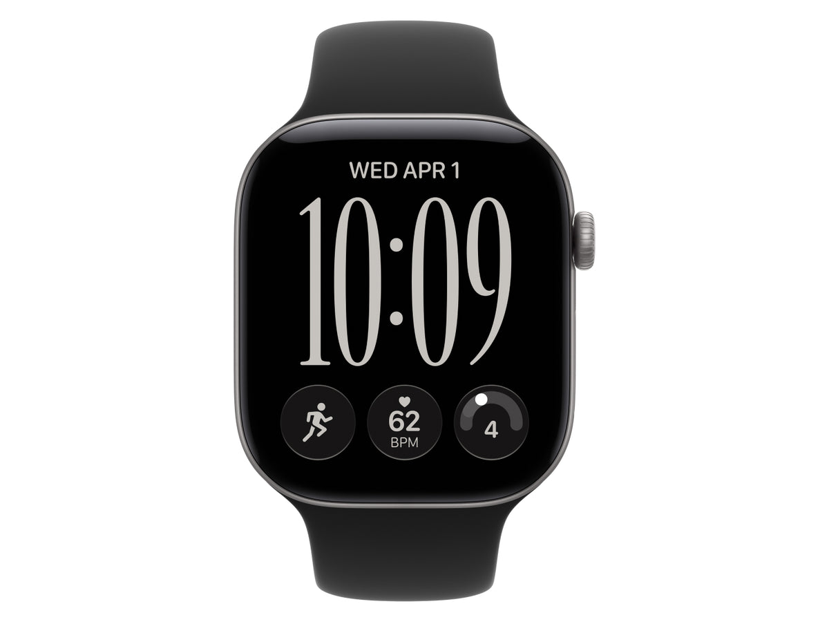 Apple Watch Series 12 GPS + Cellular, 46 mm Aluminiumgehäuse, Space Grau, individuelles Armband kaufen