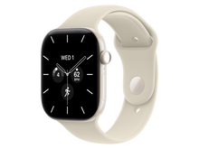 Apple Watch Series 12 GPS + Cellular, 46 mm Keramikgehäuse, Weiss, individuelles Armband kaufen