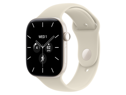 Apple Watch Series 12 GPS + Cellular, 46 mm Keramikgehäuse, Weiss, individuelles Armband kaufen