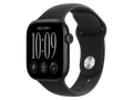 Apple Watch Series 12 GPS, cassa in alluminio da 42 mm, Nero, cinturino personalizzato