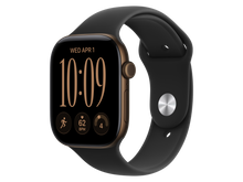Apple Watch Series 12 GPS, 46 mm Aluminiumgehäuse, Dunkelbronze, individuelles Armband kaufen