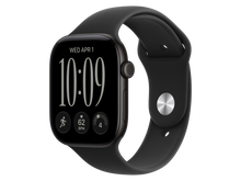 Apple Watch Series 12 GPS, 46 mm Aluminiumgehäuse, Schwarz, individuelles Armband kaufen