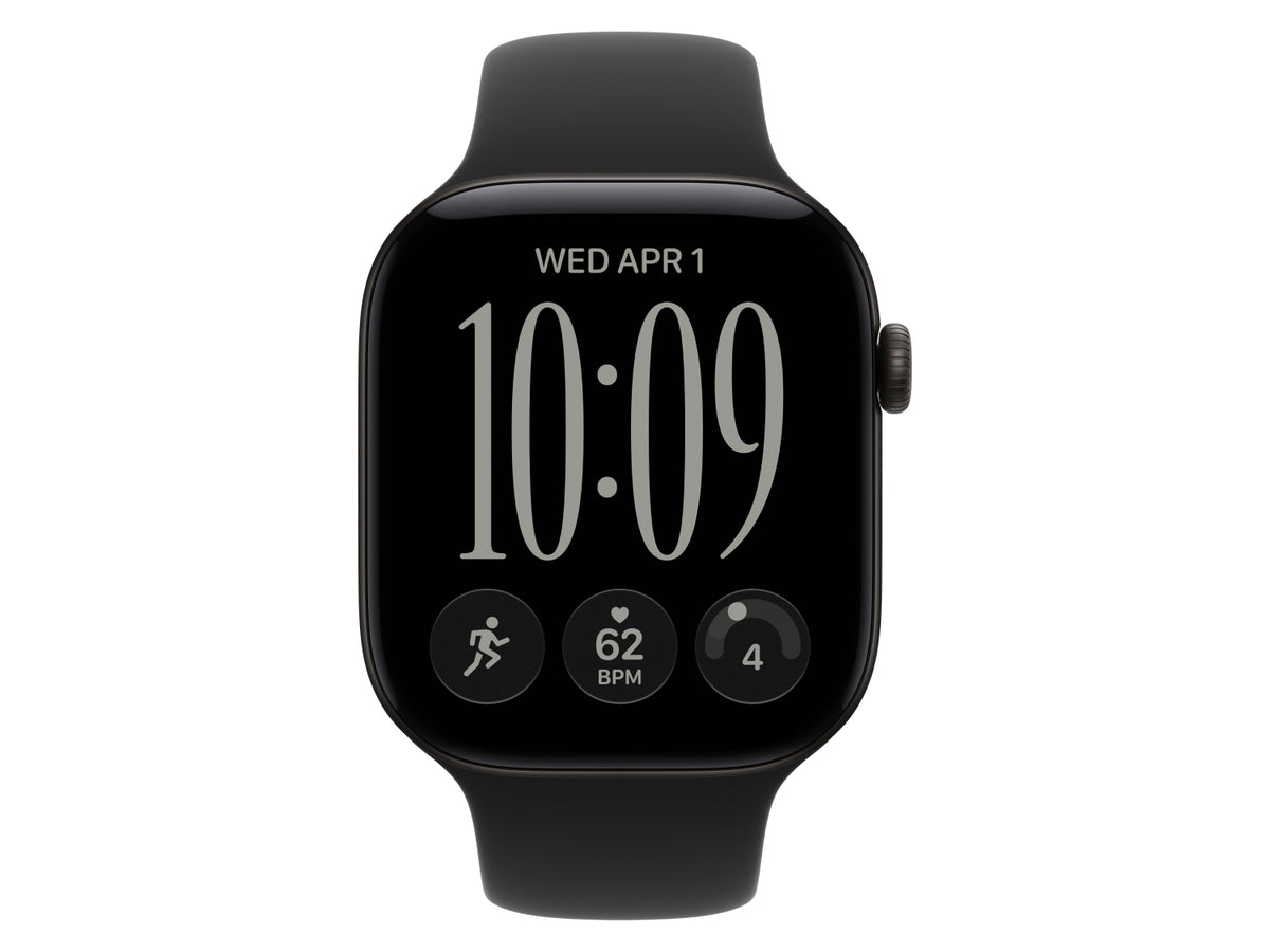 Apple Watch Series 12 GPS, 46 mm Aluminiumgehäuse, Schwarz, individuelles Armband kaufen