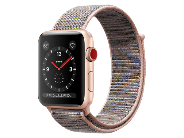 Apple Watch Series 3 GPS + Cellular 38 mm in Aluminiumgehäuse