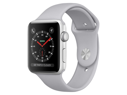 Apple Watch S3 38 mm Aluminiumgehäuse, Silber günstig gebraucht kaufen