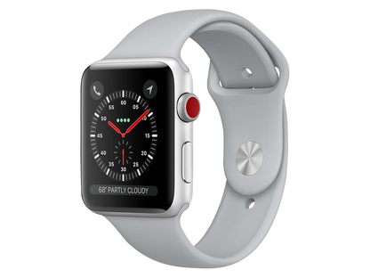 Apple Watch 42 mm Aluminium, Silber günstig gebraucht kaufen