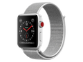 Apple Watch Series 3 GPS + Cellular, 38 mm Aluminiumgehäuse, Silber, Sport Loop, Muschel