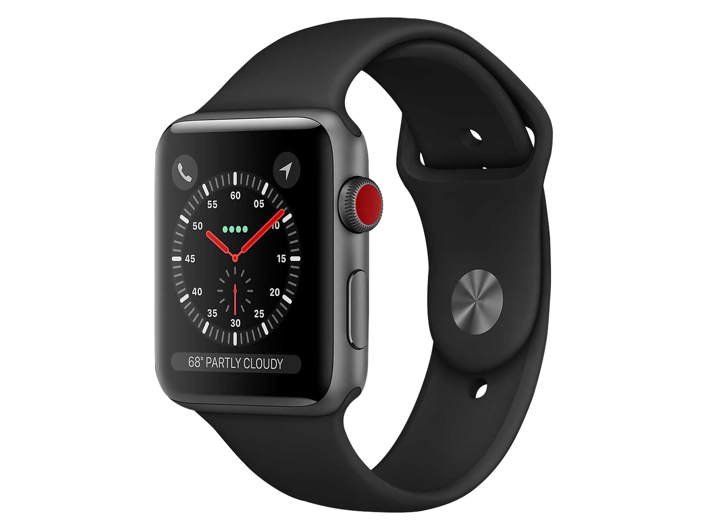 Apple Watch 42 mm Aluminium, Space Grau günstig gebraucht kaufen