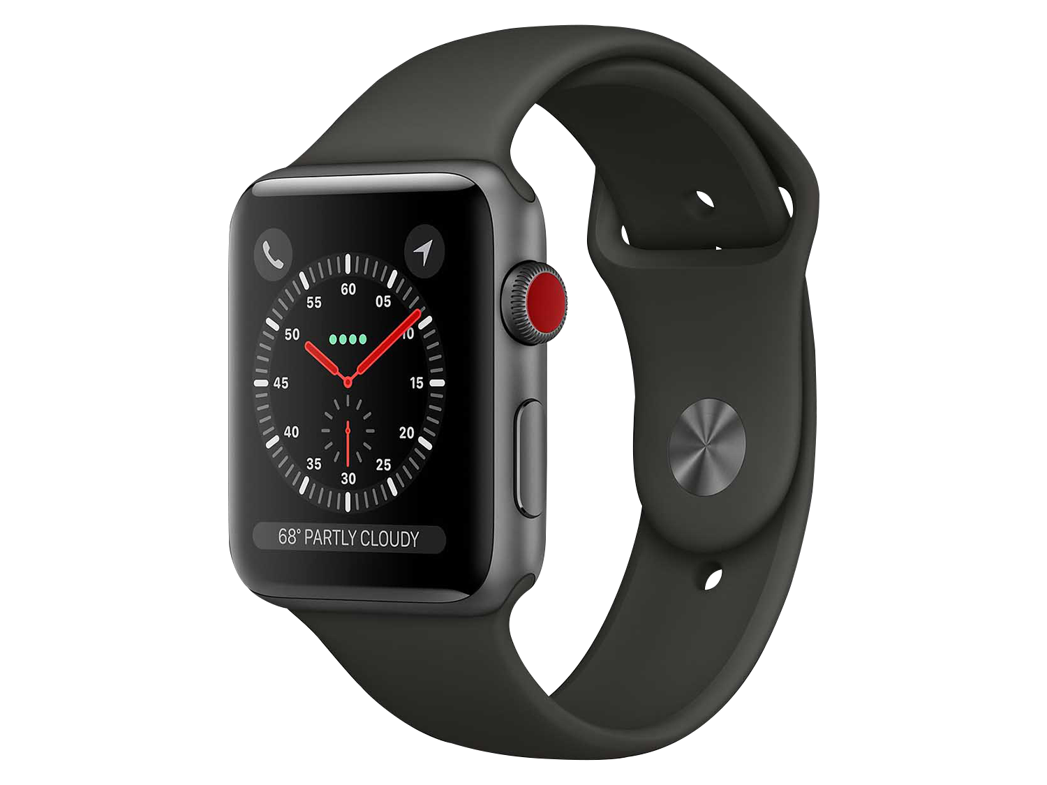 Apple Watch 42 mm Aluminium, Space Grau günstig gebraucht kaufen