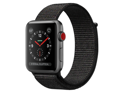 Apple Watch 42 mm Aluminiumgehäuse, Space Grau günstig gebraucht kaufen