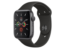 Apple Watch Series 5 40 mm Aluminiumgehäuse, Space Grau günstig gebraucht kaufen