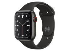 Apple Watch Series 5 40 mm Titangehäuse Space Schwarz günstig gebraucht kaufen