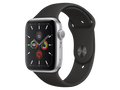 Apple Watch Nike SE GPS, 44 mm Aluminiumgehäuse, Silber, individuelles Armband