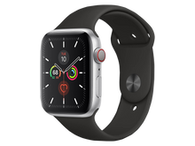 Apple Watch Series 5 44 mm Aluminiumgehäuse, Silber günstig gebraucht kaufen
