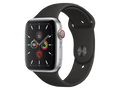 Apple Watch Nike SE GPS + Cellular, 44 mm Aluminiumgehäuse, Silber, individuelles Armband