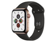 Apple Watch Series 5 44 mm Edelstahlgehäuse Gold günstig gebraucht kaufen