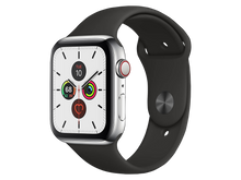 Apple Watch Series 5 44 mm Edelstahlgehäuse günstig gebraucht kaufen