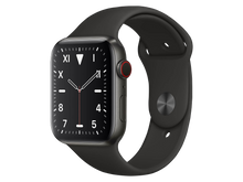 Apple Watch Series 5 44 mm Titangehäuse Space Schwarz günstig gebraucht kaufen