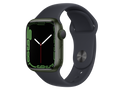 Apple Watch Series 7 GPS, boîtier en aluminium de 41 mm, Vert, bracelet personnalisé