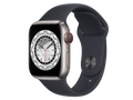 Apple Watch Series 7 GPS + Cellular, 41 mm Titanium Case, Titan