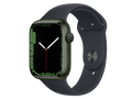 Apple Watch Series 7 GPS, boîtier en aluminium de 45 mm, Vert, bracelet individuel