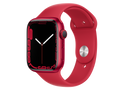 Apple Watch Series 7 GPS, boîtier en aluminium de 45 mm, (PRODUCT) RED, bracelet individuel