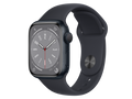 Apple Watch Series 8 GPS, 41 mm Boîtier en aluminium, Minuit