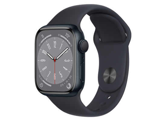 Apple Watch Series 8 41 mm Aluminiumgehäuse, Mitternacht günstig gebraucht kaufen