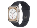 Apple Watch Series 8 GPS, 41 mm Aluminium Case, Starlight