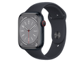 Apple Watch Series 8 GPS + Cellular, cassa in alluminio 45 mm, Mezzanotte, cinturino personalizzato