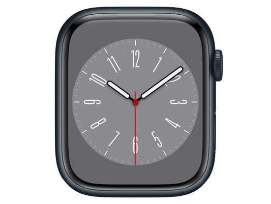 Apple Watch Series 8 45 mm Aluminiumgehäuse, Mitternacht günstig gebraucht kaufen